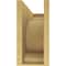 Ekena Millwork 9"W x 27"D x 18"H Classic Emerson Rough Cedar Woodgrain TimberThane Corbel, Primed Tan CORUR09X27X18EMRRCPR - alternate 5